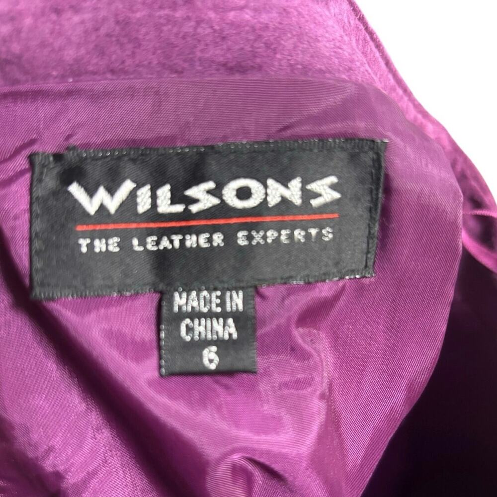 Y2K Wilson’s leather suede mini skirt - Picture 3 of 8